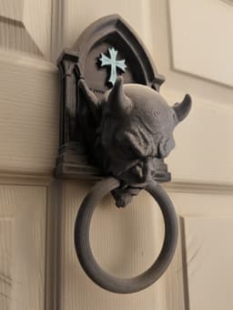 Gargoyle Door Knocker - View 1
